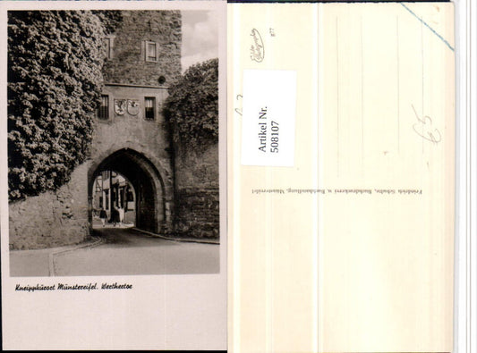 508107,Münstereifel Werthertor Tor Straßenansicht