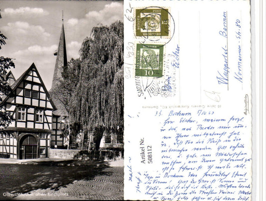 508112,Gütersloh Am alten Kirchplatz Kirchturm