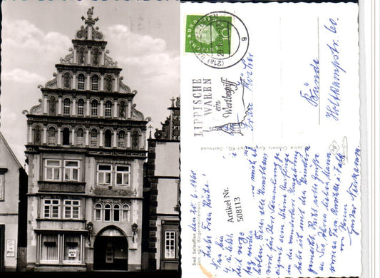 508113,Bad Salzuflen Das alte Bürgermeisterhaus Haus