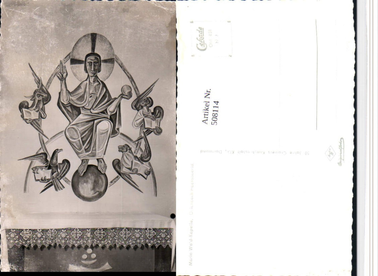 508114,Ohlenbach im Hochsauerland Maria-Wald-Kapelle Wandgemälde