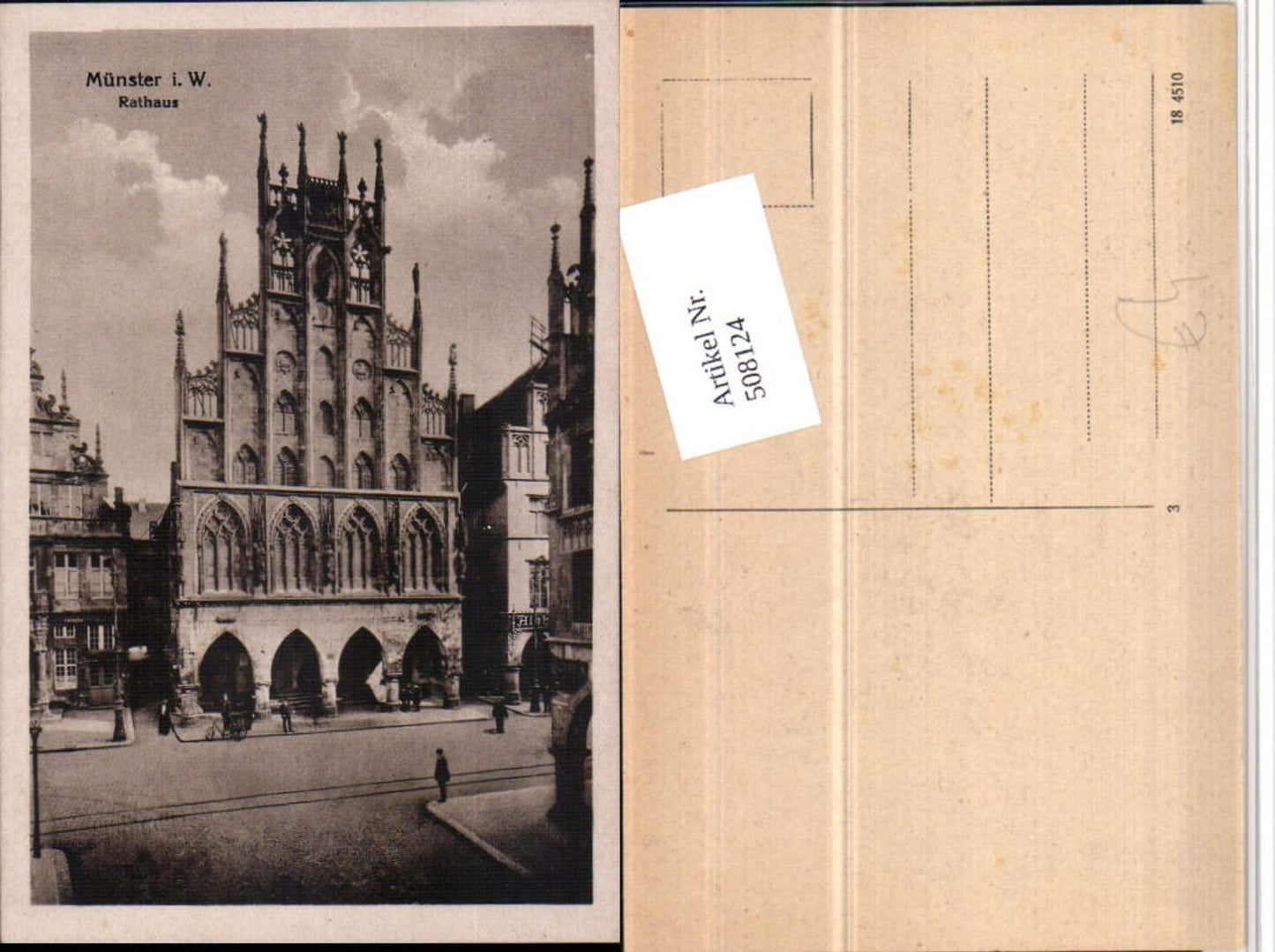 508124,Münster Rathaus Gebäude