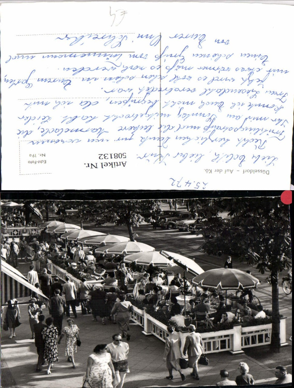 508132,Düsseldorf Auf der Kö Terrasse Gastgarten