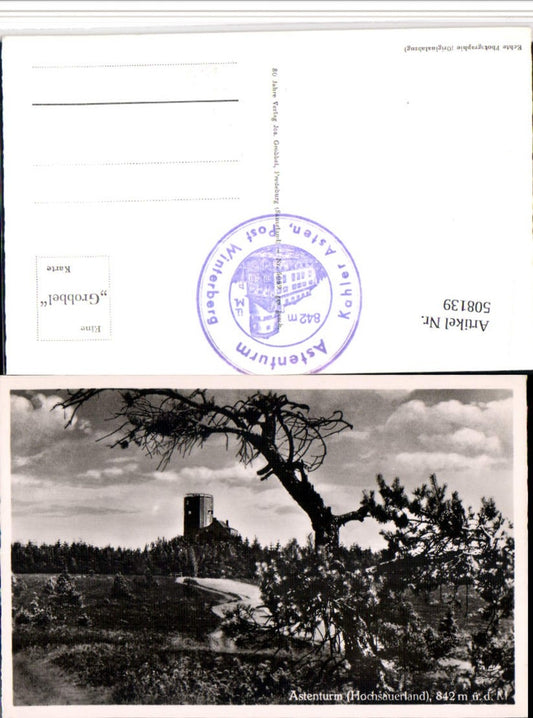 508139,Astenturm im Hochsauerland b. Winterberg