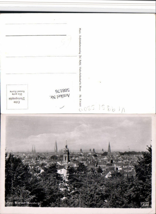 508176,Bonn am Rhein Totale vom Venusberg