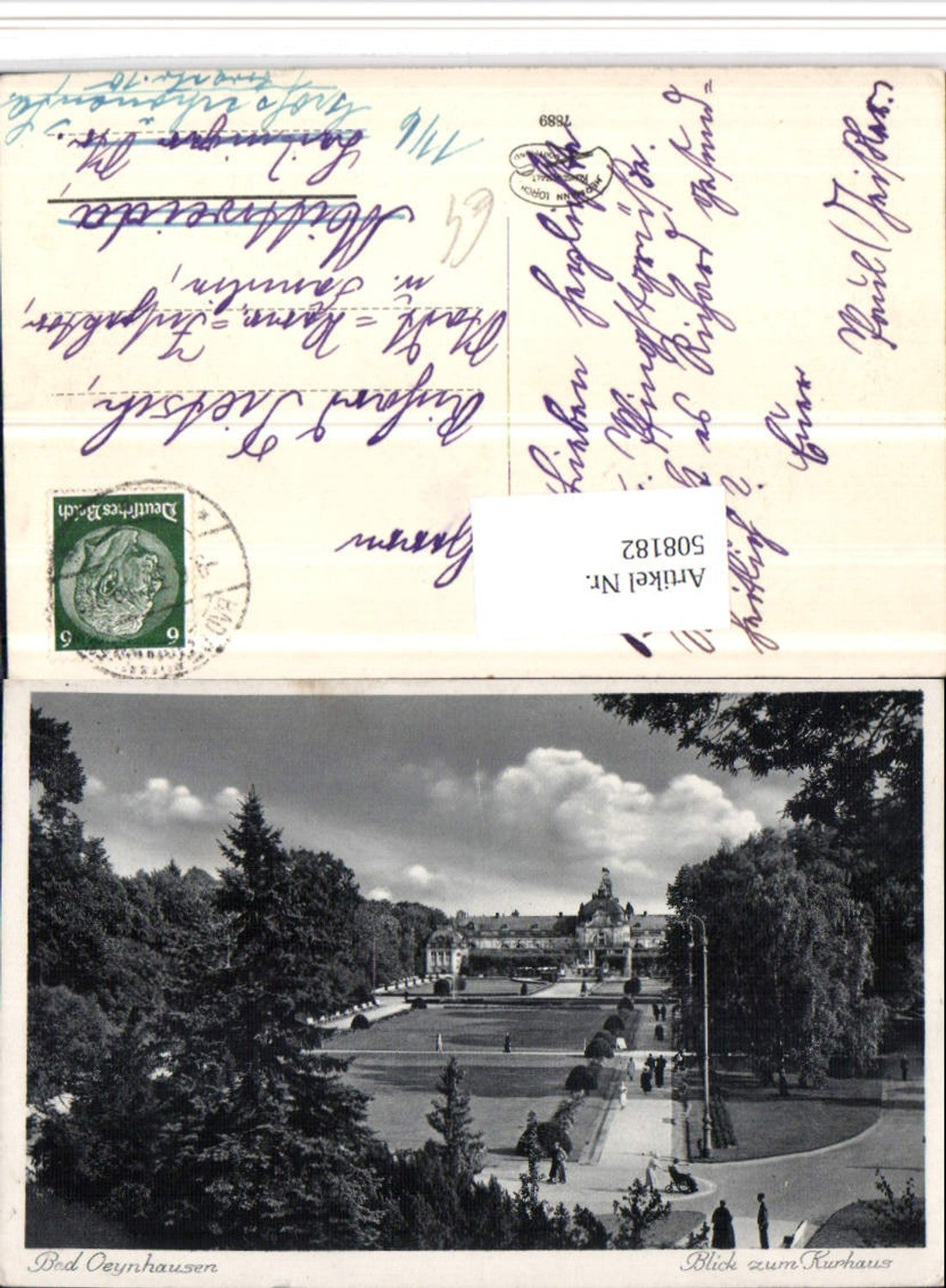 508182,Bad Oeynhausen Blick zum Kurhaus