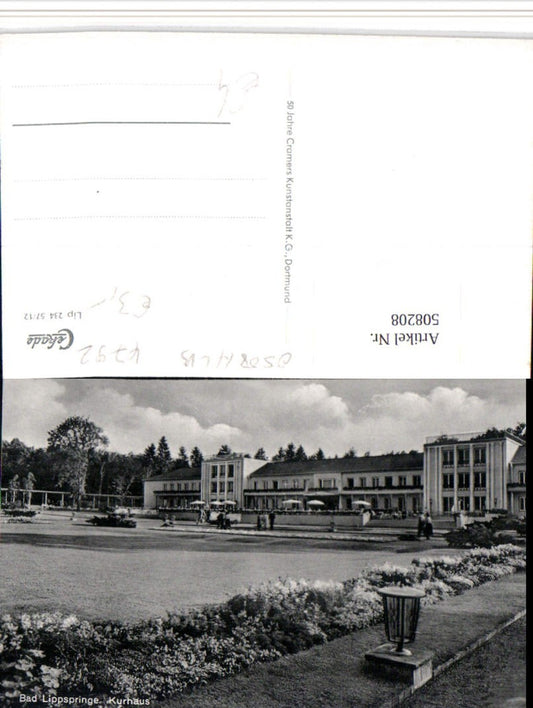 508208,Bad Lippspringe Kurhaus