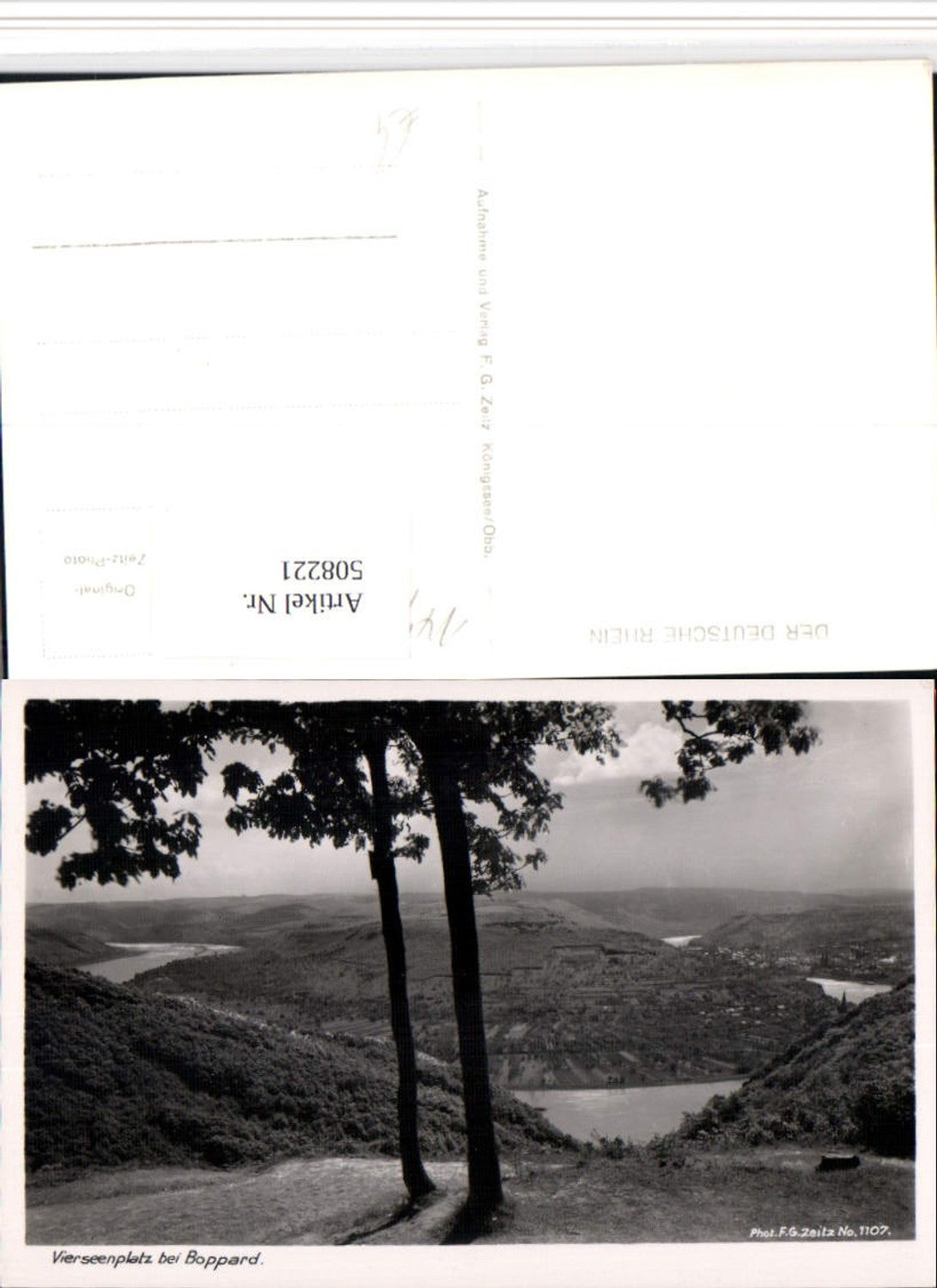 508221,Vierseenplatz b. Boppard am Rhein Ausblick