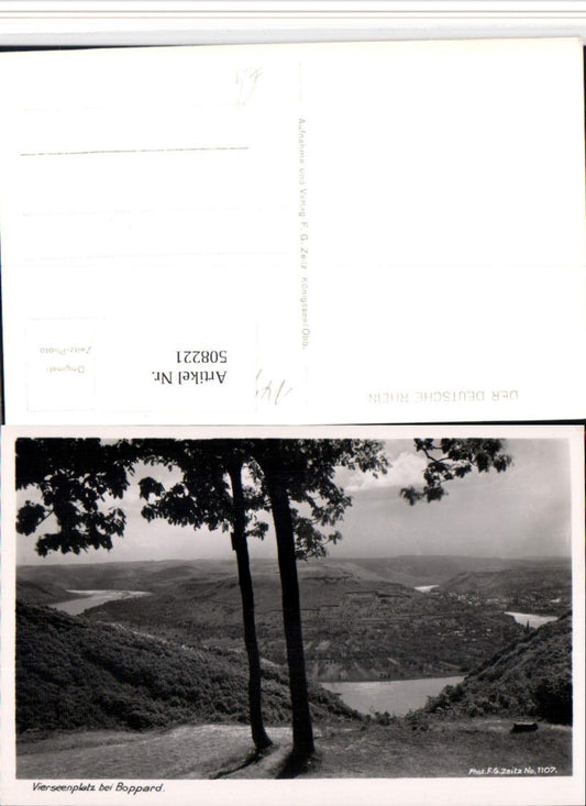 508221,Vierseenplatz b. Boppard am Rhein Ausblick
