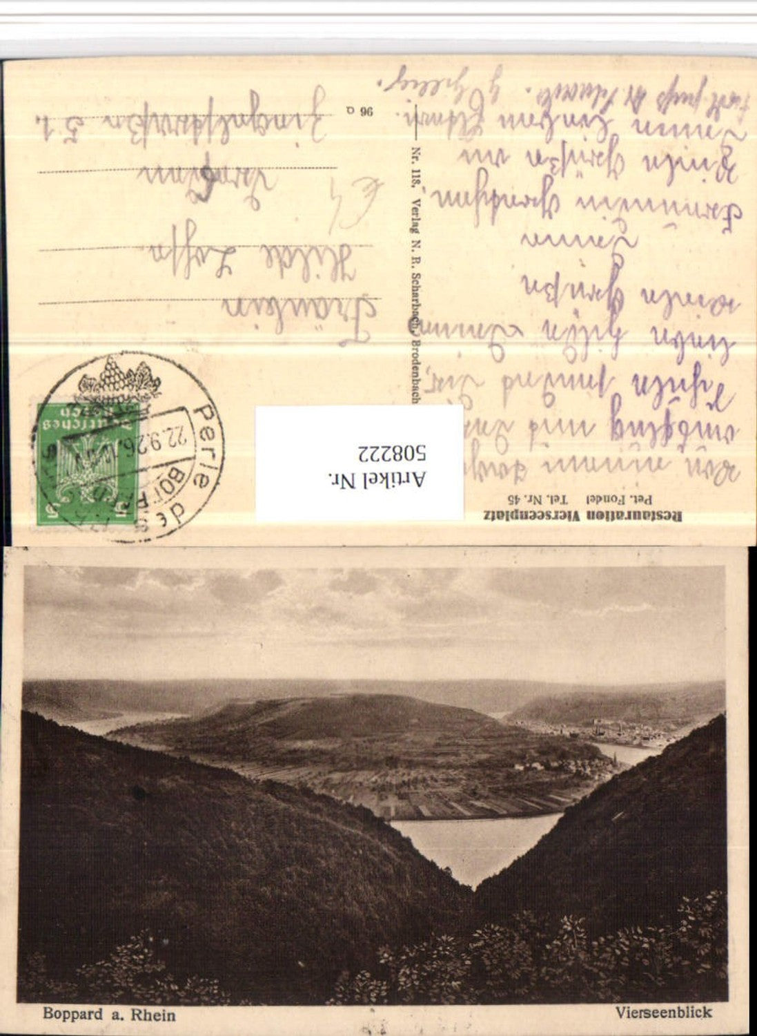 508222,Boppard am Rhein Vierseenblick Ausblick