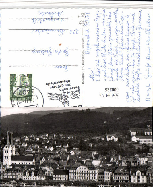 508226,Boppard am Rhein Totale Kirche