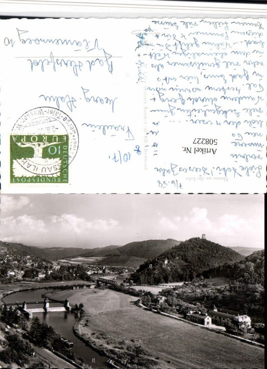 508227,Nassau an d. Lahn Teilansicht Brücken