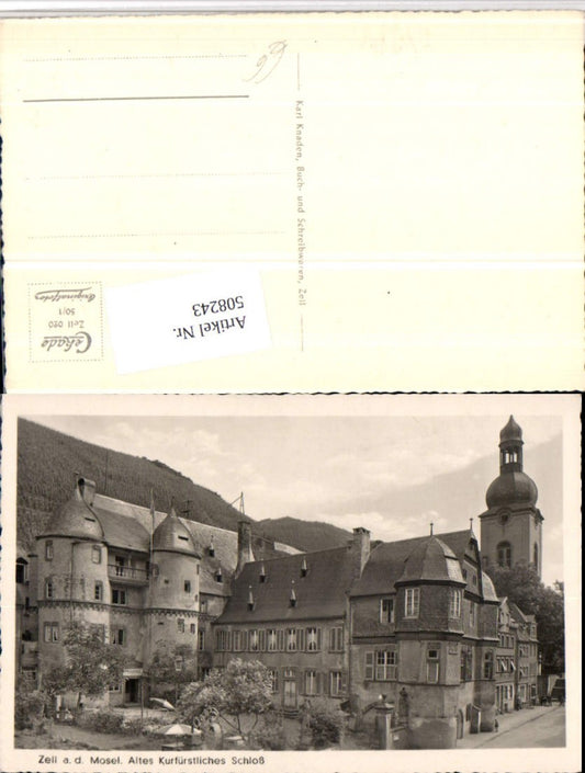 508243,Zell an d. Mosel Altes Kurfürstliches Schloss