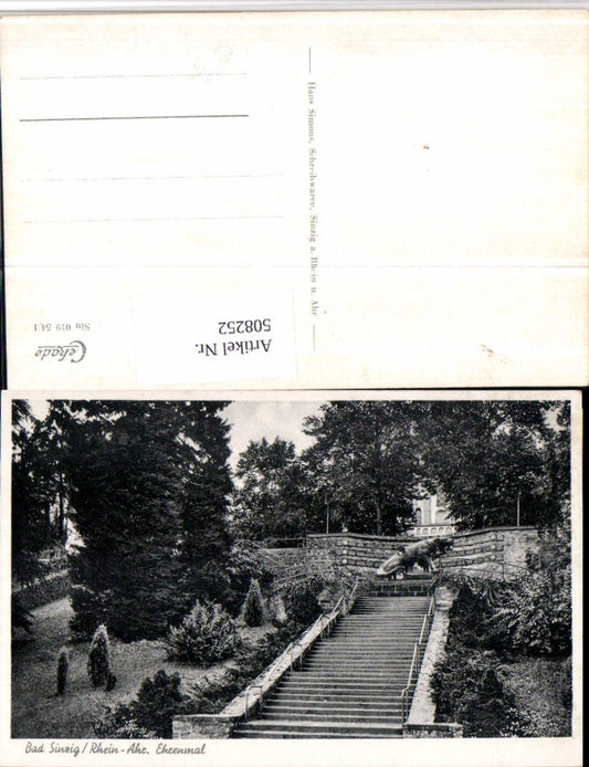 508252,Bad Sinzig am Rhein Ehrenmal Stiege