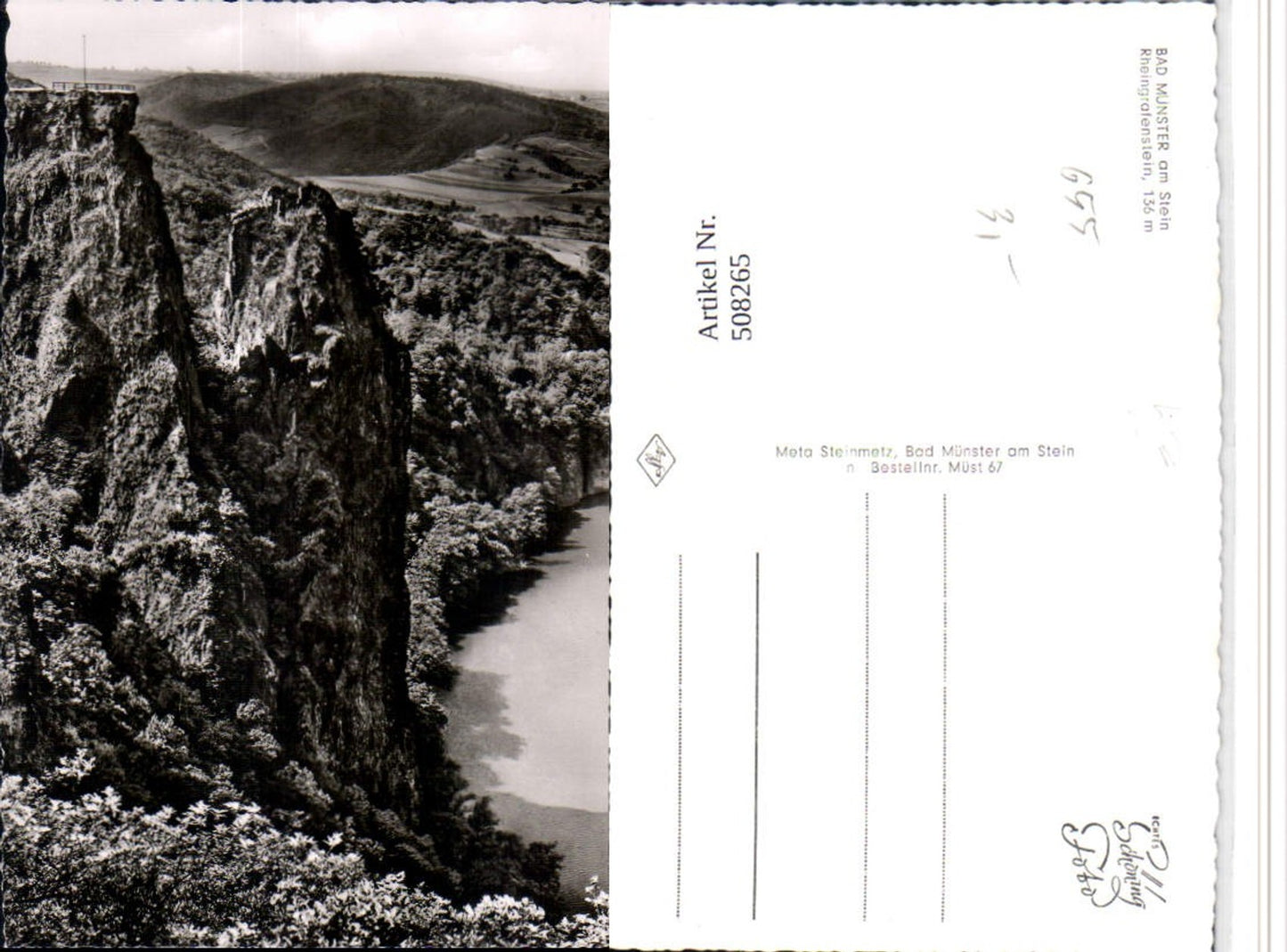 508265,Bad Münster am Stein Rheingrafenstein Felsen