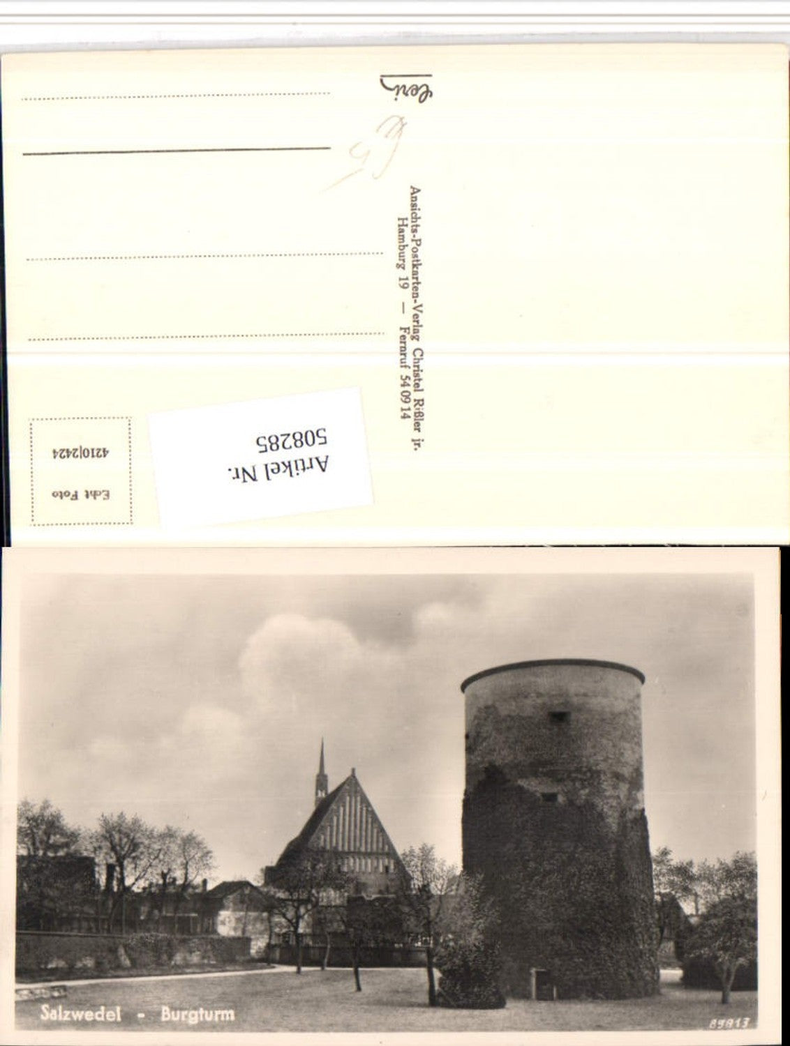 508285,Salzwedel Burgturm Turm Kirche