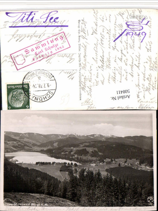 508411, Titisee in the Black Forest, lake, mountain scenery