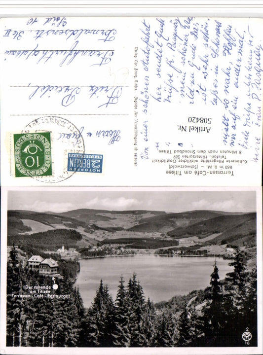 508420, Titisee in the Black Forest Terrace Cafe Restaurant
