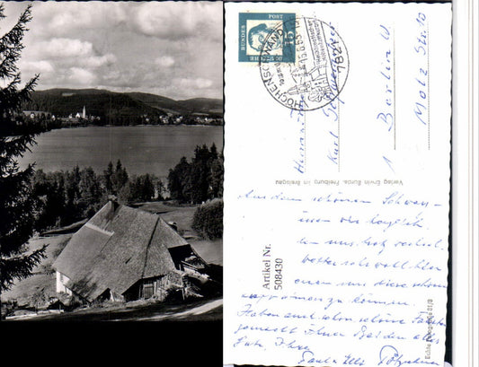 508430, Titisee in the Black Forest, Seehäusle farmhouse