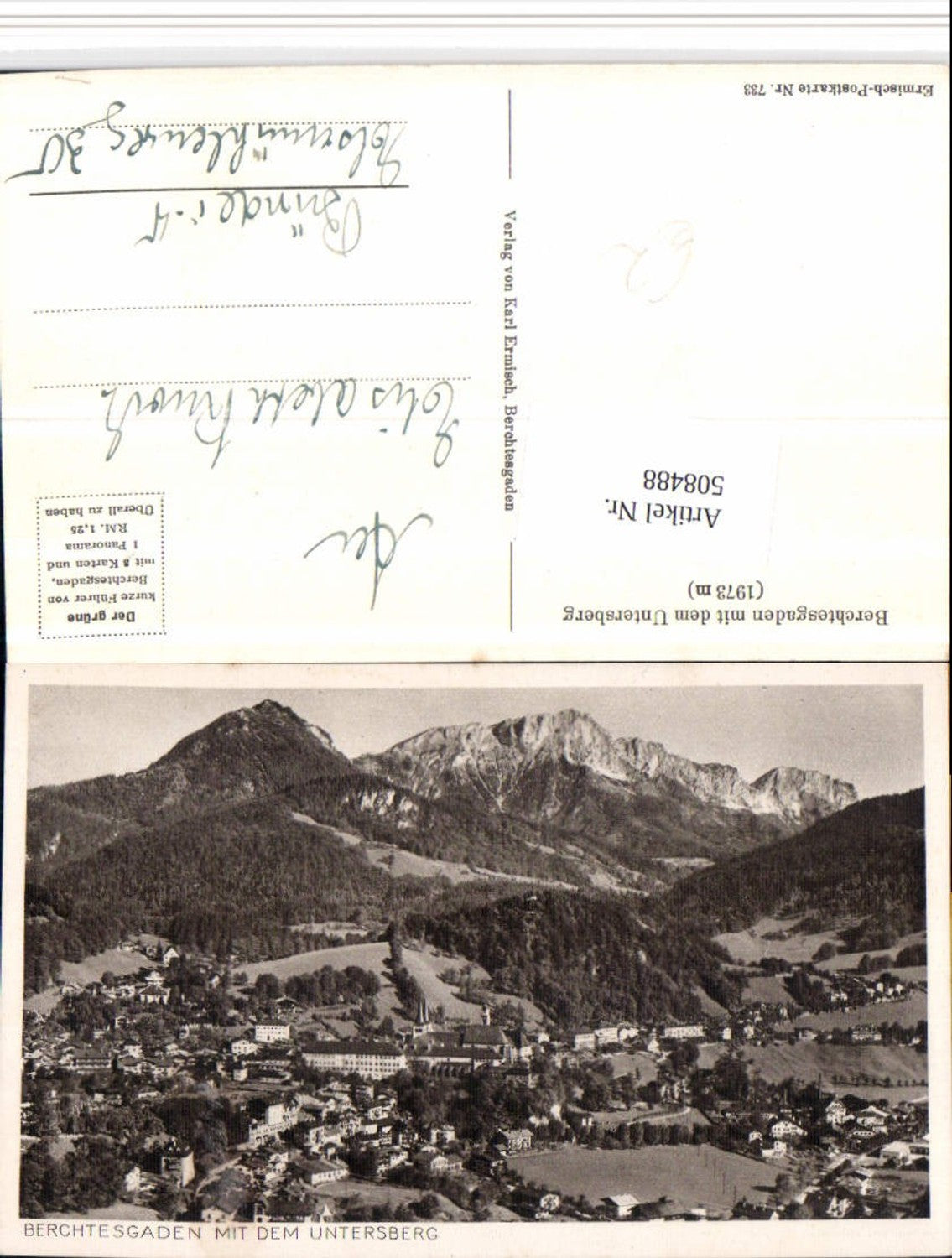 508488,Berchtesgaden Totale m. Untersberg Bergkulisse