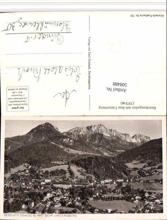 508488,Berchtesgaden Totale m. Untersberg Bergkulisse
