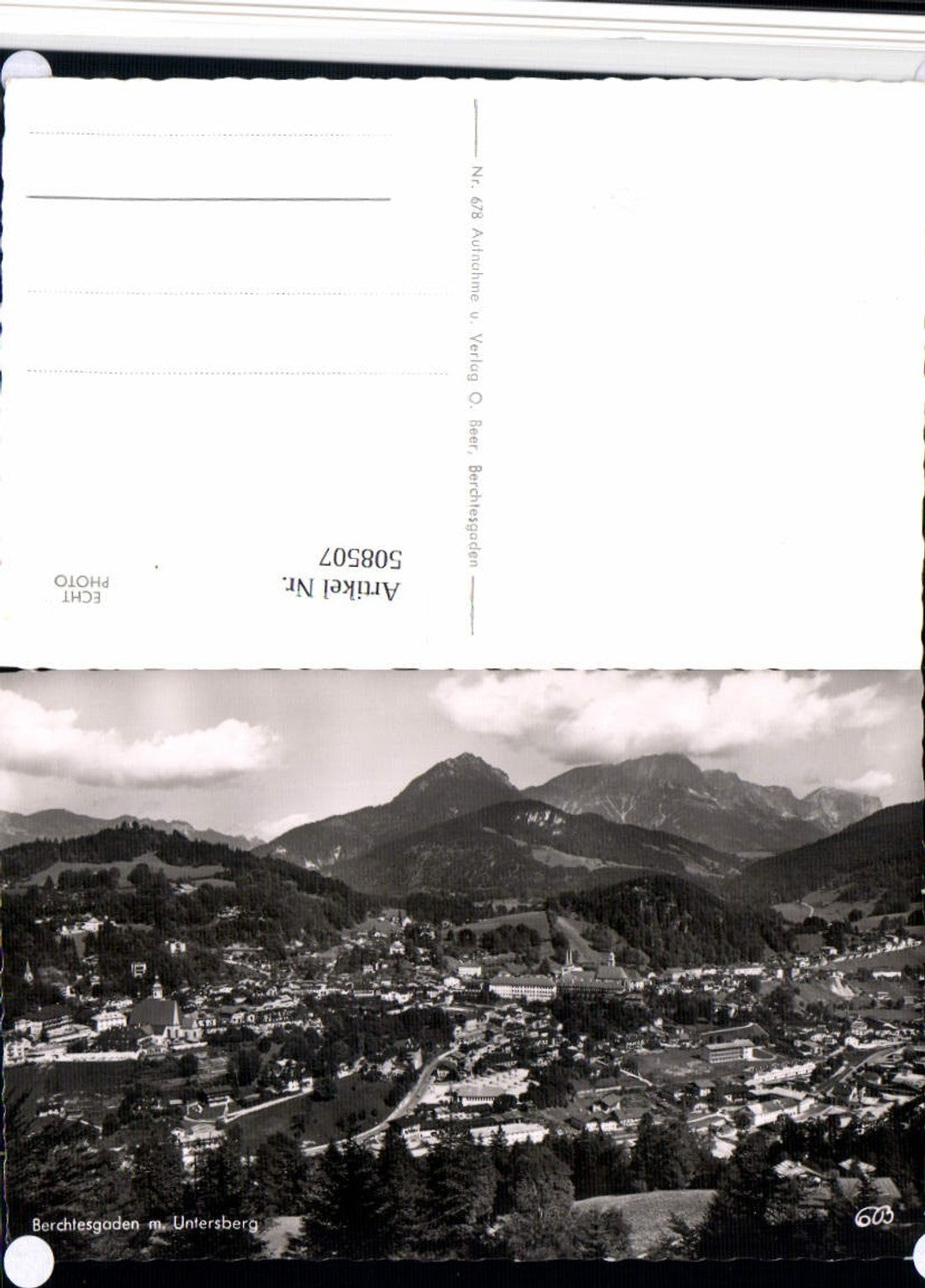 508507,Berchtesgaden Totale m. Untersberg Bergkulisse