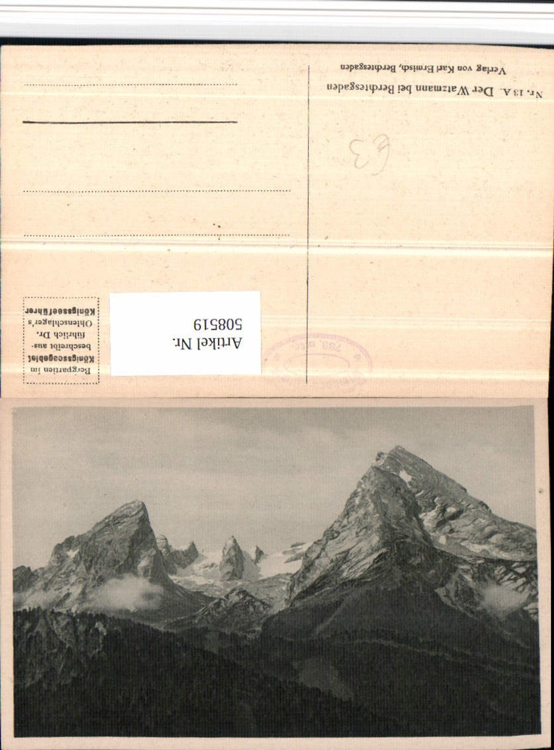 508519,Watzmann b. Berchtesgaden Bergkulisse
