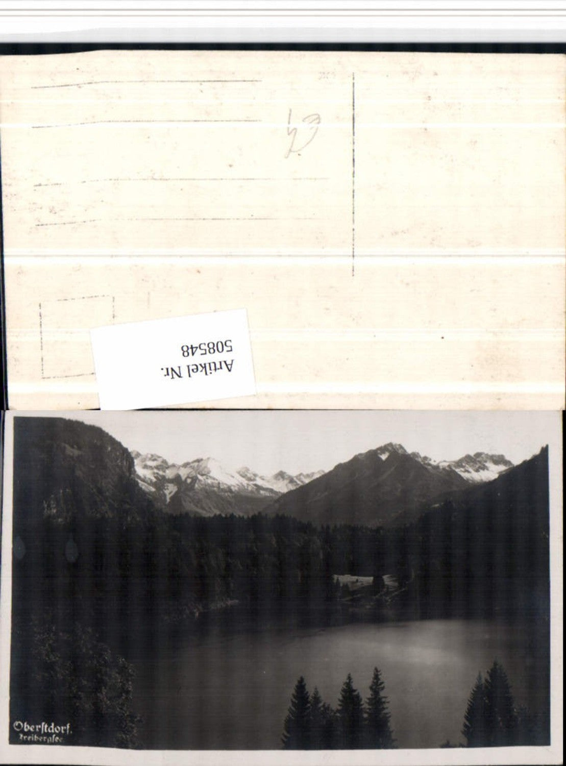 508548,Oberstdorf im Allgäu Freibergsee See Bergkulisse