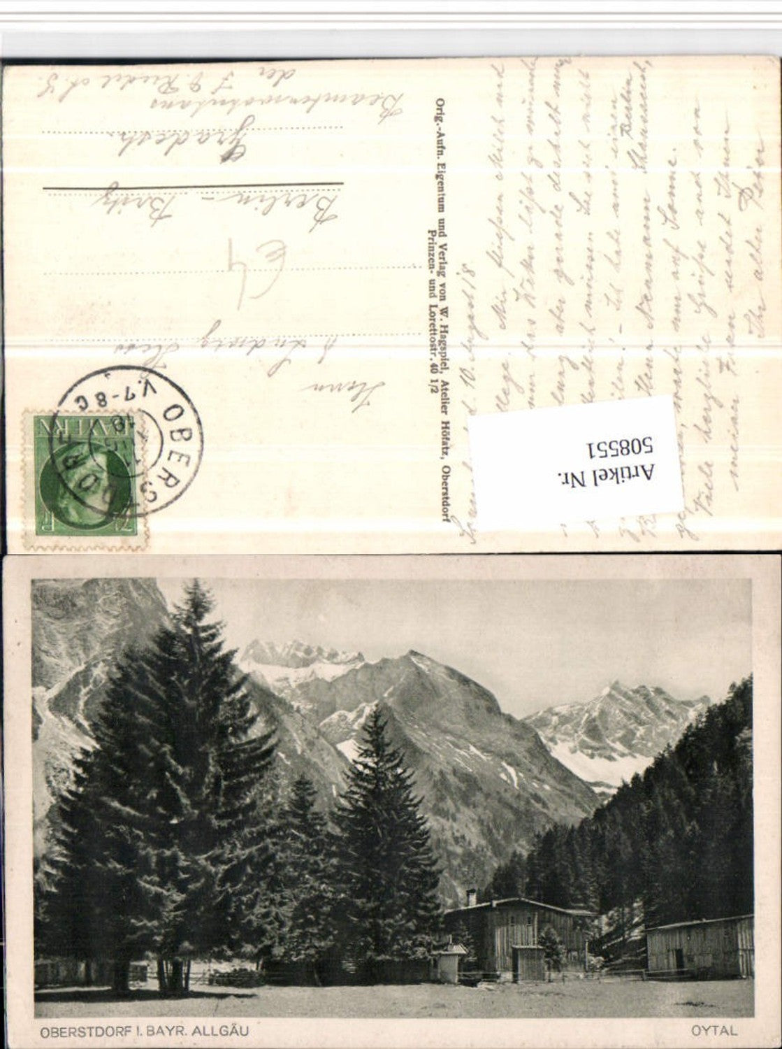 508551,Oberstdorf im Allgäu Oytal mountain backdrop
