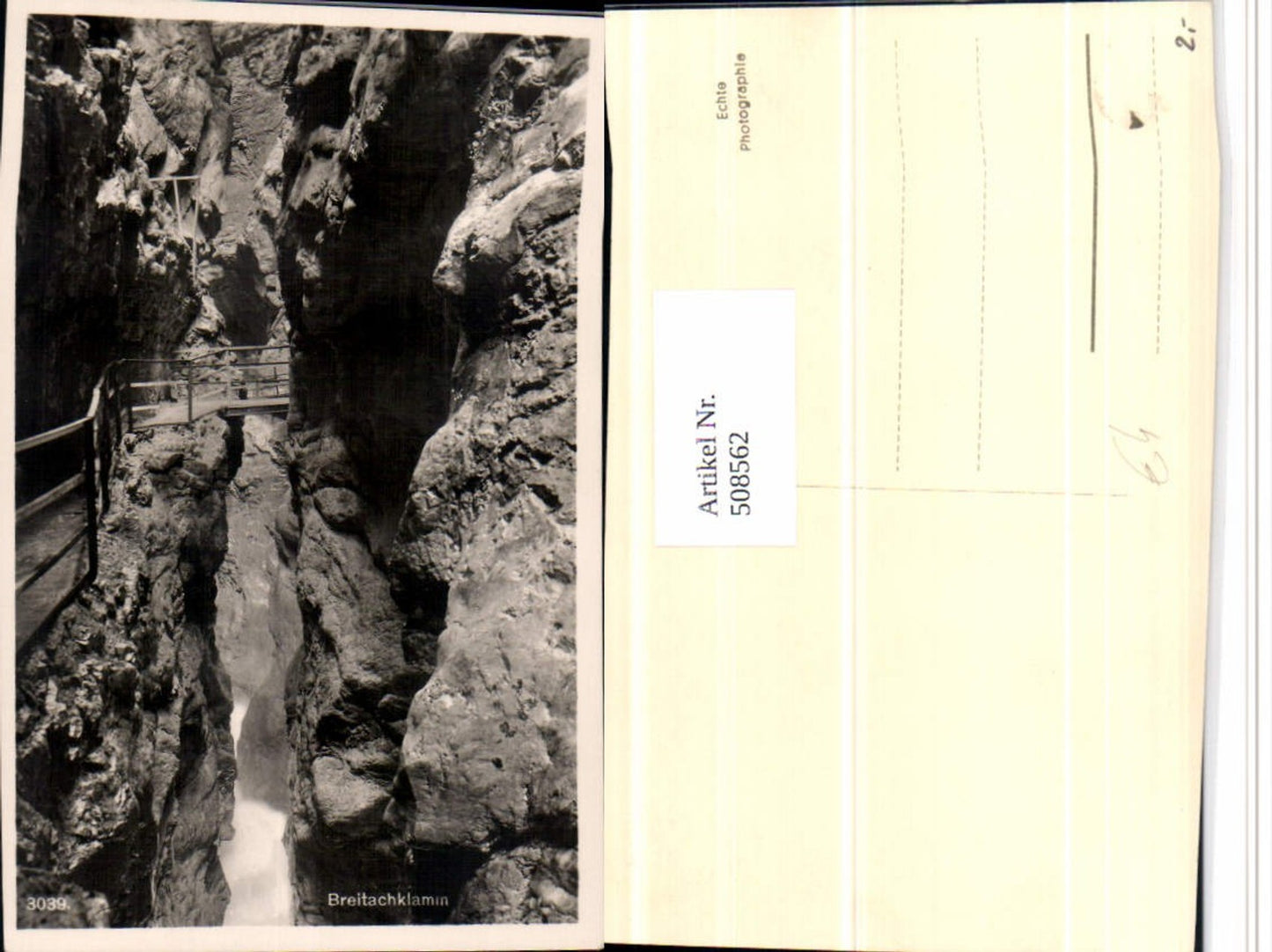 508562,Breitachklamm Klamm b. Oberstdorf im Allgäu