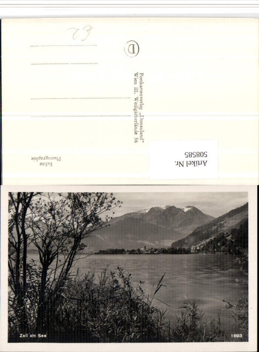 508585,Zell am See Teilansicht Bergkulisse