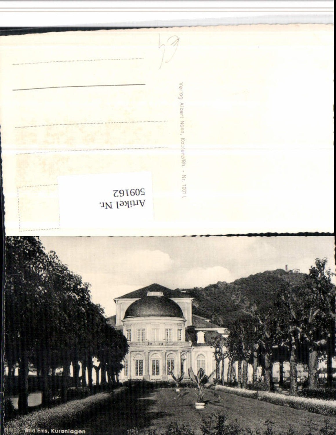 509162,Bad Ems Kuranlagen Kurhaus