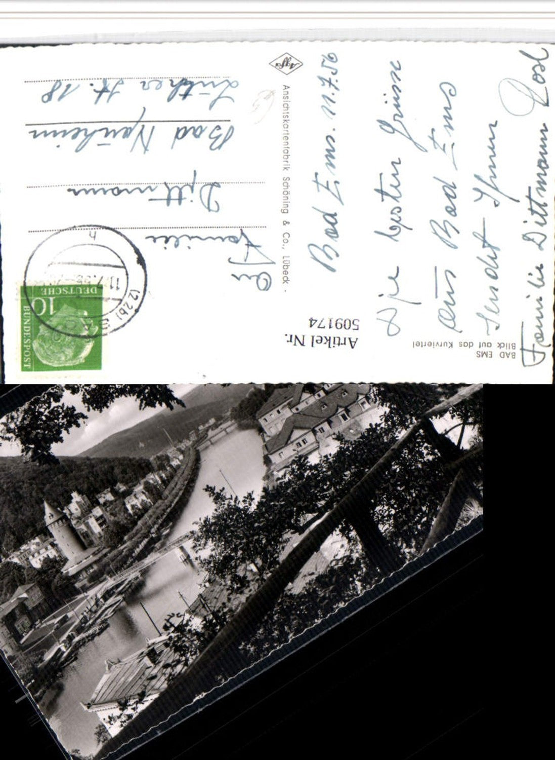 509174,Bad Ems Teilansicht Kurviertel