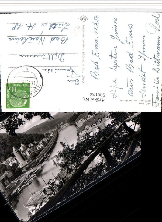 509174,Bad Ems Teilansicht Kurviertel