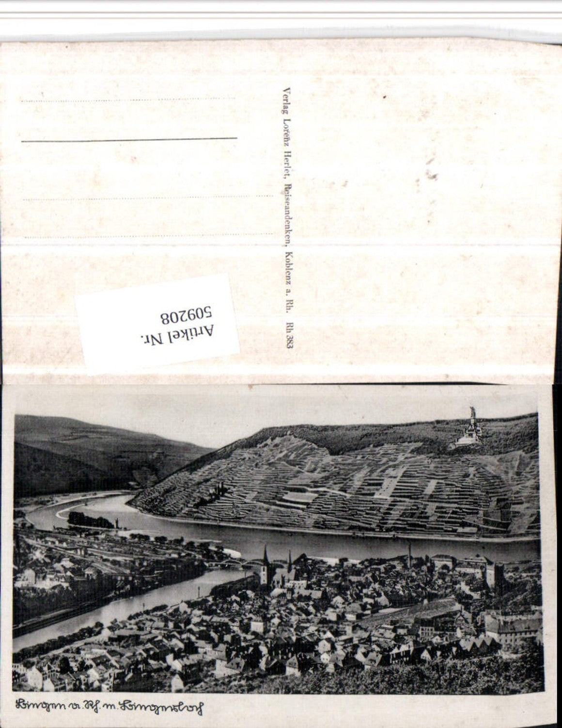 509208,Bingen am Rhein m. Bingerloch Totale