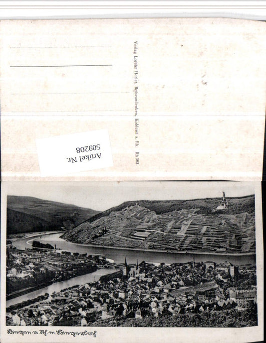 509208,Bingen am Rhein m. Bingerloch Totale