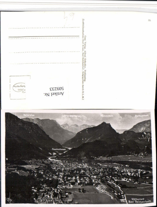 509233,Bad Reichenhall Totale m. Reiteralpe Bergkulisse pub Cosy