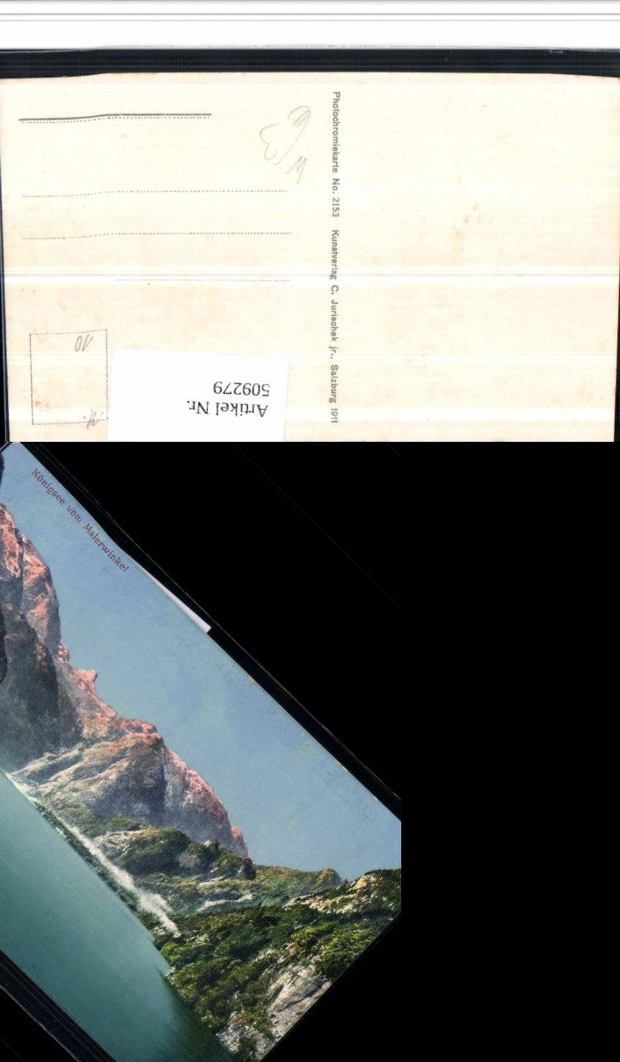 509279,Königssee See b. Schönau vom Malerwinkel Bergkulisse