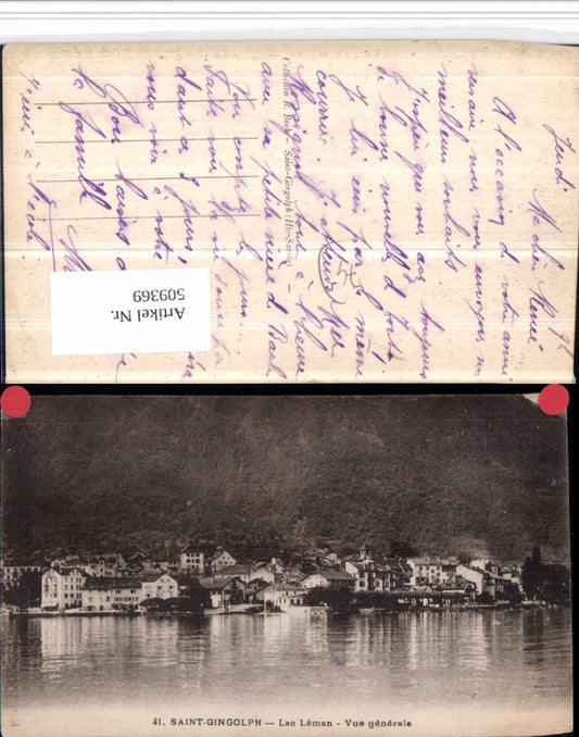 509369,Rhone-Alpes Haute-Savoie Vue generale Totale