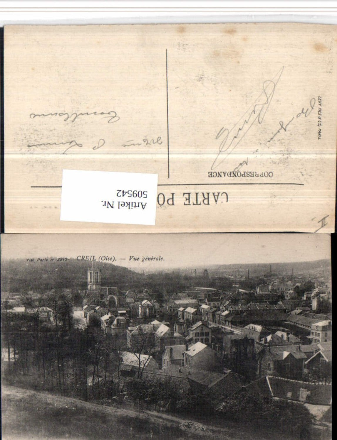 509542,Picardie Oise Creil Vue generale Totale