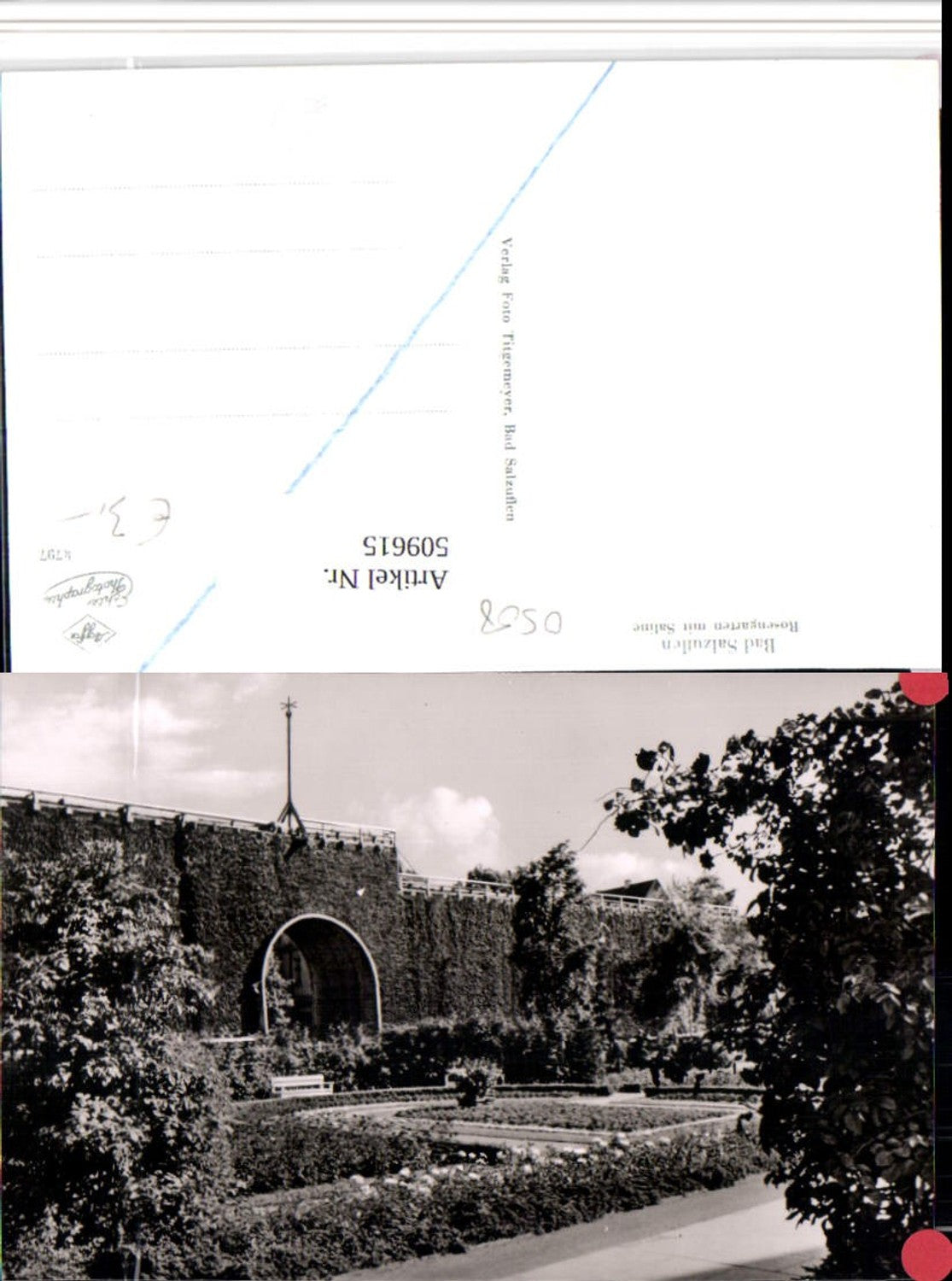 509615,Bad Salzuflen Rosengarten m. Saline