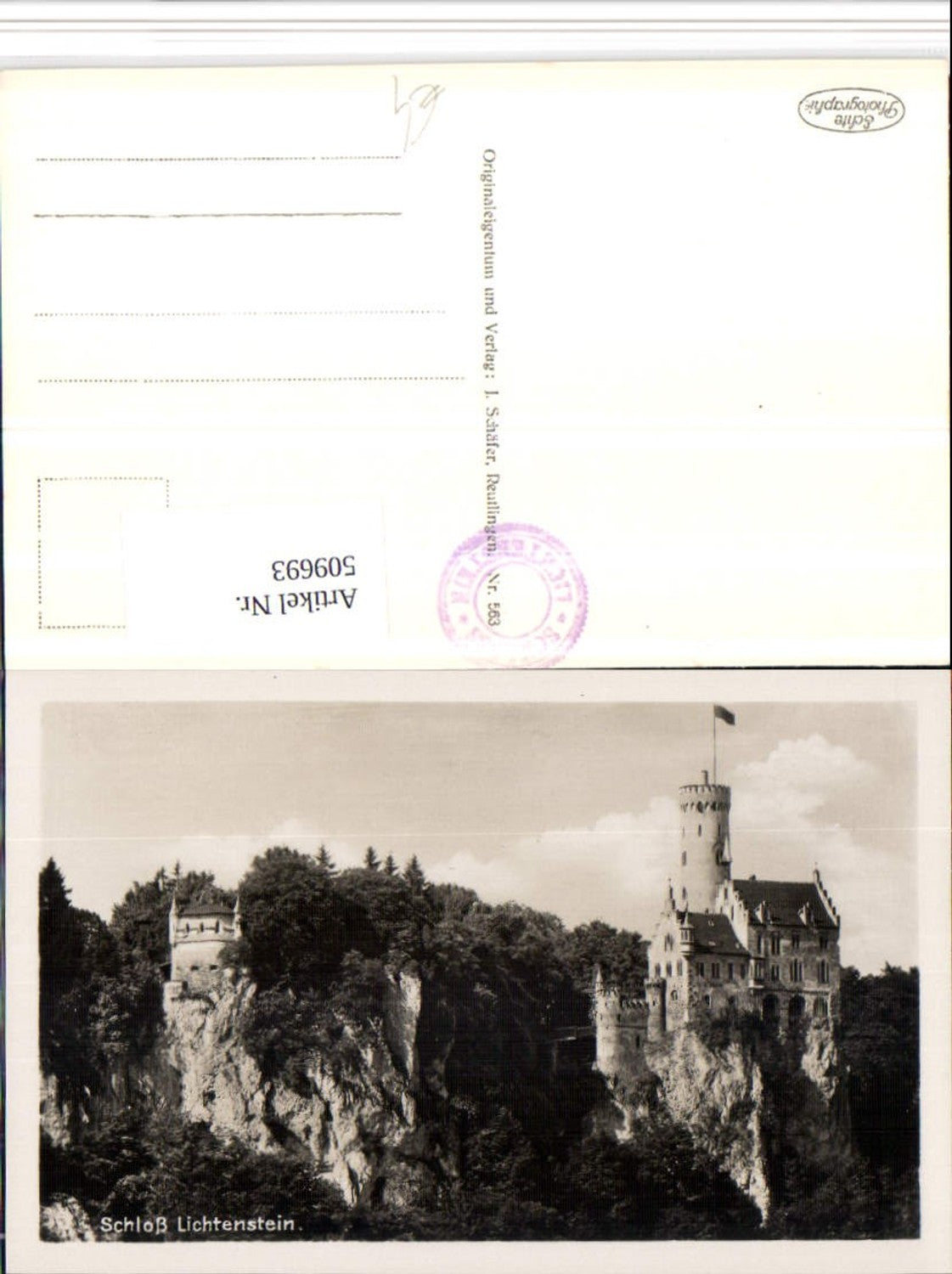 509693, Lichtenstein Castle near Honau, Lichtenstein