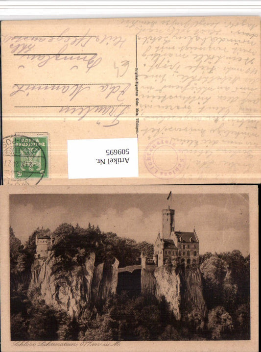 509695, Lichtenstein Castle near Honau, Lichtenstein