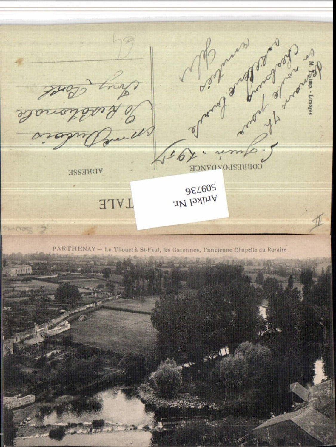 509736,Poitou-Charentes Deux-Sevres Parthenay Thouet a St-Paul Chapelle