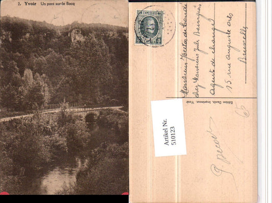 510123,Belgium Yvoir Un pont sur le Bocq Brücke