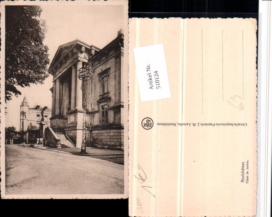 510124,Belgium Neufchateau Palais de Justice Justizpalast