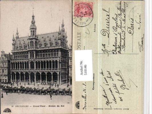 510146,Belgium Bruxelles Brüssel Grand Place Maison du Roi Gebäude