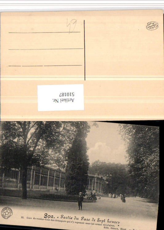 510187,Belgium Spa Partie du Parc de Sept heures Park