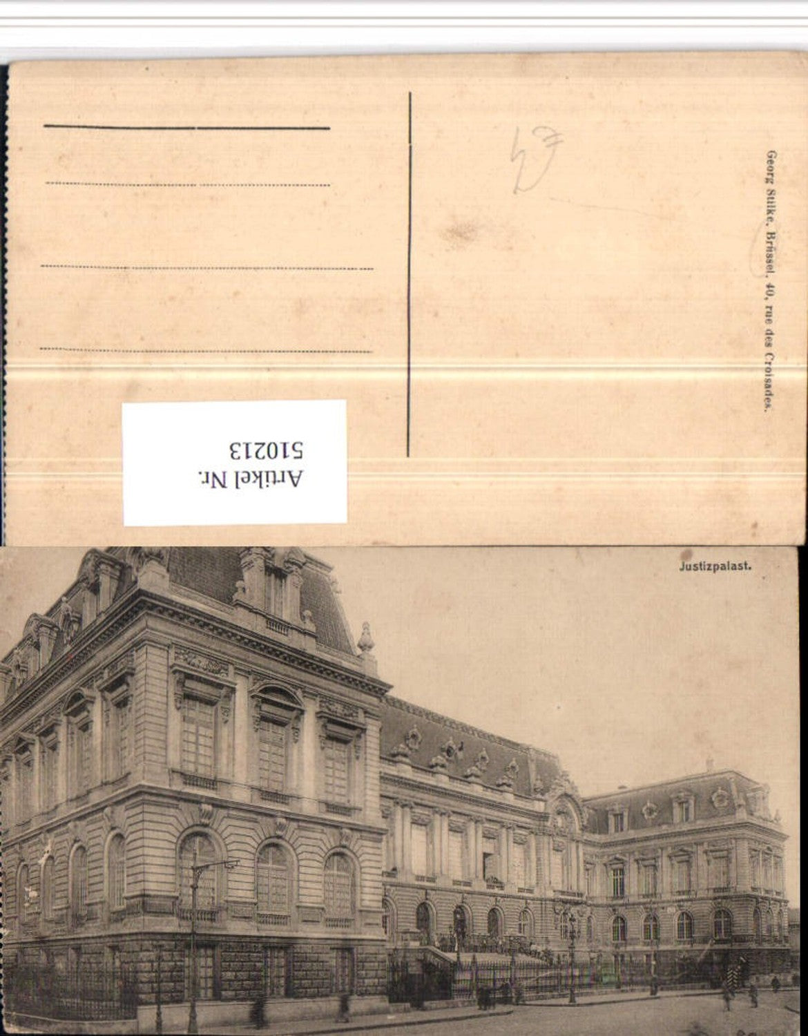 510213,Belgium Bruxelles Brüssel Justizpalast Gebäude