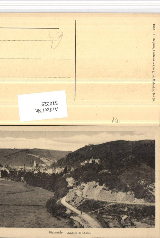 510229,Belgium Malmedy Chaussee de Chodes Totale