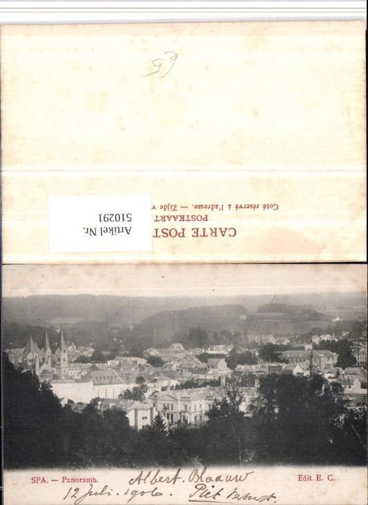 510291,Belgium Spa Panorama Totale